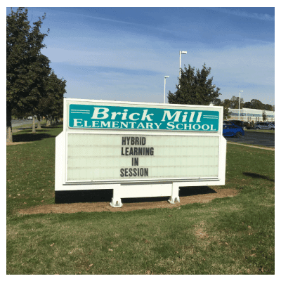 Brick Mill Elementary - hybrid learning