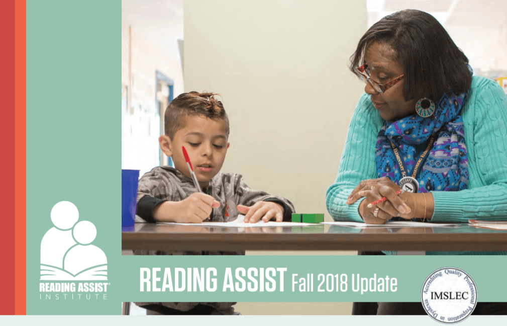 Reading Assist Fall 2018 Update